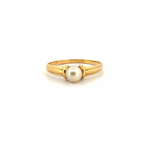 Bague 56 Solitaire or Jaune Perle 58 Facettes 26-GS36227