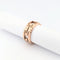 Bague 56 BULGARI - Bague Parentesi or rose 58 Facettes 30608