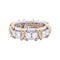 Bague 48 Bague Tiffany & Co. "Sixteen Stones Jean Schlumberger" or jaune, platine, diamants. 58 Facettes 33710