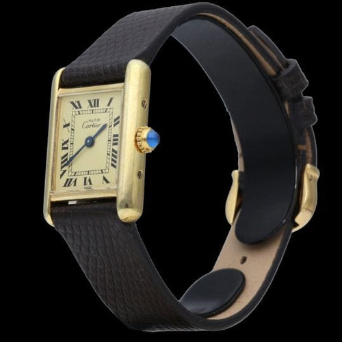 Montre Cartier Montre Tank Vermeil 58 Facettes MT41168