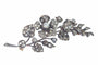 Montre L'étreinte de la nature : une branche de fleur victorienne en diamants 58 Facettes 23054-0122