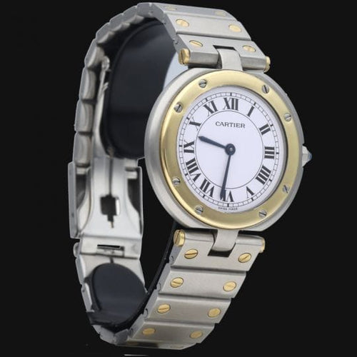 Montre Cartier Montre Santos Ronde 58 Facettes MT43413