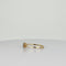 Bague 59.5 Bague en or jaune avec aigue-marine ovale 58 Facettes 2508022