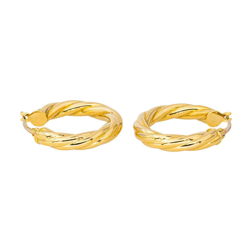 Boucles d'oreilles Créoles  Or jaune 58 Facettes 4609112CN