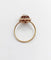 Bague 55.5 Bague marquise or jaune, camée sur agate, perles (circa 1900) 58 Facettes A04862