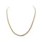 Collier Chaîne maille marine plate 60cm en or jaune 750 58 Facettes 330088141