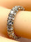 Bague 53 Alliance américaine or blanc, 20 diamants 2,30 carats 58 Facettes AB577