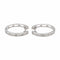 Boucles d'oreilles Boucles d'oreilles Créoles Or blanc Diamant 58 Facettes 3814689CN
