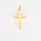 Pendentif Pendentif croix or jaune 58 Facettes GULK186