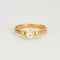 Bague 50 Bague solitaire en or jaune et diamants 58 Facettes SPEV 15