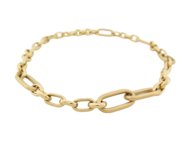 Collier collier pomellato chaine gros maillons et maille or jaune 18k 106g 58 Facettes 265355