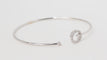 Bracelet 15/16cm Bracelet Jonc flexible en or blanc et diamants 58 Facettes 32427