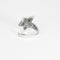 Bague 53 Bague comète or blanc et diamants 58 Facettes 23/266B