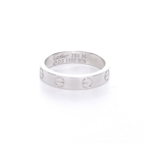 Bague 50 CARTIER - Alliance Love or gris 58 Facettes 96172