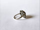 Bague 53 Bague or blanc 18k et Diamants anciens 58 Facettes