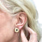 Boucles d'oreilles BOUCLES D'OREILLES EN OR JAUNE 18 carats avec DIAMANTS et SAPHIRS 58 Facettes Q290B