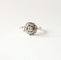 Bague Bague dôme or blanc diamants 58 Facettes