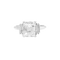 Bague 54 Solitaire en or blanc, diamant 1,92 cts. 58 Facettes 34757