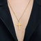 Pendentif Pendentif croix or jaune 58 Facettes GULK186