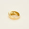 Bague 57 Bague jonc en or jaune 58 Facettes CAN1331X4