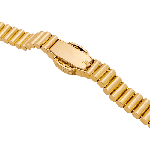 Montre Montre vintage secrète UTI, or jaune et diamants. 58 Facettes 34615