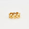 Bague 52 Bague en or 18k maille gourmette diamants 58 Facettes M8695