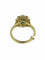Bague 52 Bague cocktail vintage 1,60 carat saphir et diamants certifiés IGI 58 Facettes