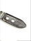 Bracelet HERMES. Collection "Boucle sellier", bracelet vintage argent MM 58 Facettes