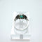 Bague 52 Bague Art Déco en platine avec onyx, diamants et émeraude. 58 Facettes 50389