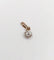 Pendentif Pendentif or blanc diamant taille ancienne serti griffes (circa 1900) 58 Facettes A05492
