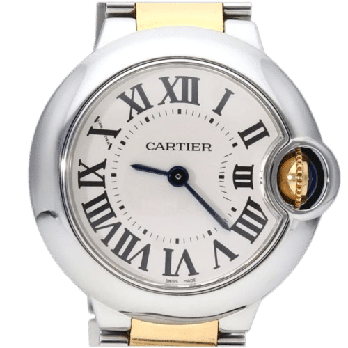 Montre Cartier Montre Ballon Bleu De Cartier 28Mm Quartz 58 Facettes MT44796