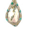 Collier Collier or , diamants , mabe de Tahiti et émeraudes 58 Facettes