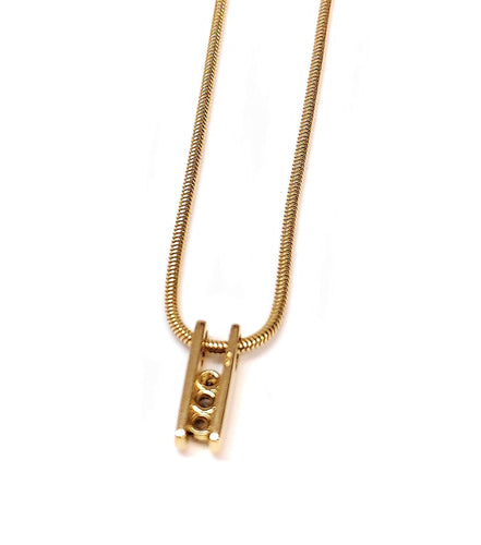 Collier COLLIER TRILOGIE DIAMANTS 58 Facettes Pend.Tri.1021