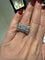 Bague 54 Bague Tank Platine et Diamants 58 Facettes 1.0000394/1