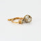 Boucles d'oreilles Dormeuses or jaune et diamants 58 Facettes 240006