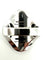Bague 51 HERMES. Collection "Chaine d'ancre verso", bague en argent 58 Facettes