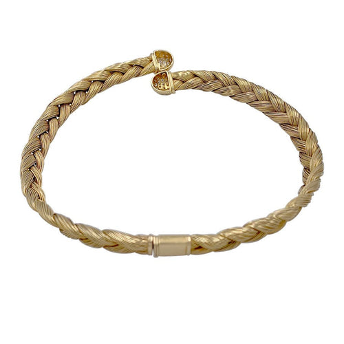 Collier Collier vintage or jaune et diamants. 58 Facettes 32327