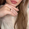 Bague 57 Bague Jonc Or Jaune Diamants & Topaze 58 Facettes 47-GS35503
