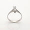 Bague or blanc diamants