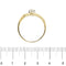 Bague Bague solitaire avec diamant 58 Facettes 25527