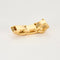 Bague 61 Bague souple or jaune 58 Facettes EL001