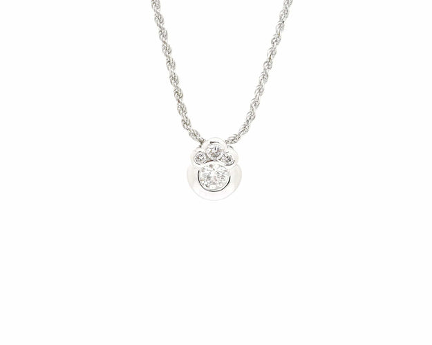 Collier Collier avec diamants totalisant 0,47 ct 58 Facettes
