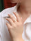 Bague 57.5 Alliance carrée Dinh Van or jaune 58 Facettes J423