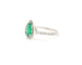 Bague Anello con smeraldo Colombia Ct 0,67 58 Facettes