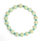 Collier Collier Jaspe Vert Turquoise Diamant Or 58 Facettes G13462