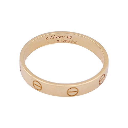 Bague 65 Bague Cartier "Love" or jaune. 58 Facettes 33958