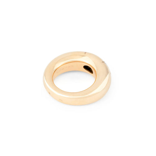 Bague 51.5 Bague jonc de la Maison Chaumet ornée de diamants 58 Facettes 1