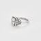 Bague 55 Bague or gris et diamants 58 Facettes PER15083