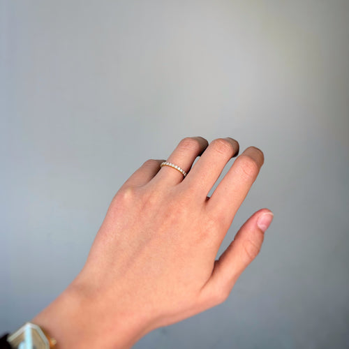 Bague 50 Alliance Américaine - Or jaune & Diamants 58 Facettes 250461R