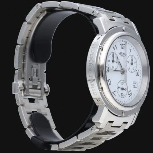 Montre Hermes Montre Clipper Chronograph 58 Facettes MT41659